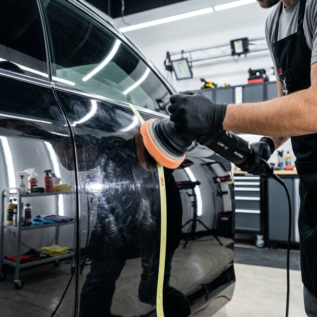 Paint correction work